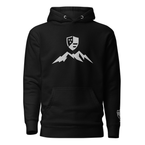 Summit Crest Hoodie - Black