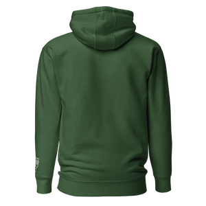Heritage Shield Hoodie – Forest Green