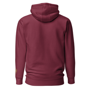 We Rise Collegiate Hoodie - Maroon