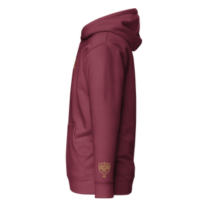 We Rise Collegiate Hoodie - Maroon