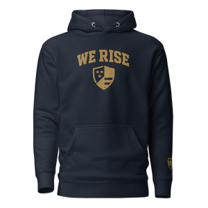 We Rise Collegiate Hoodie - Navy