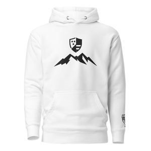 Summit Crest Hoodie - White
