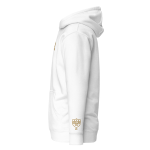 We Rise Collegiate Hoodie - White
