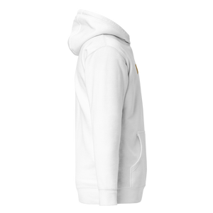 We Rise Collegiate Hoodie - White